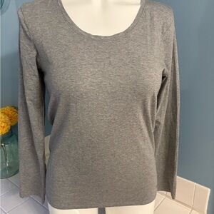 Lucky Brand Women’s Long Sleeve Gray Shirt - XL